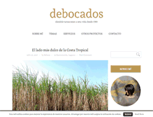 Tablet Screenshot of debocados.com